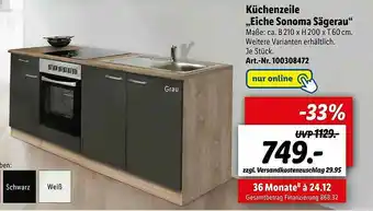 Lidl Küchenzeile Angebot