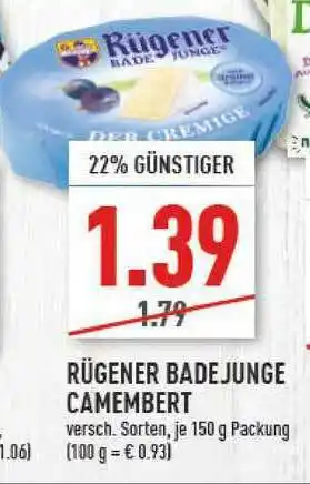 Marktkauf Rügener Badejunge Camembert Angebot