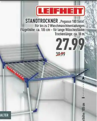 Marktkauf Leifheit Standtrockner „pegasus 180 Solid” Angebot