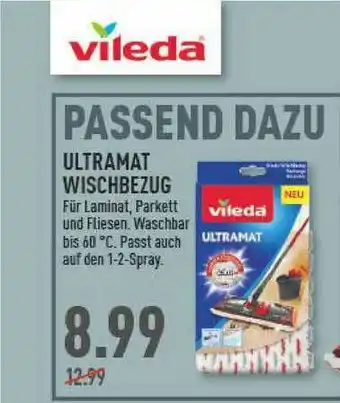 Marktkauf Vileda Ultramat Wischbezug Angebot