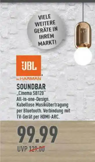 Marktkauf Soundbar Cinema Sb120 Jbl Angebot