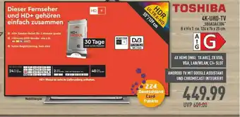 Marktkauf Toshiba 4k Uhd-tv 55ua3a63dg Angebot