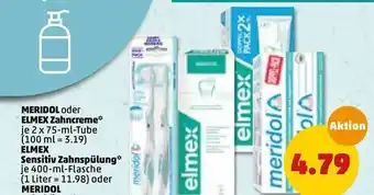 PENNY Meridol Oder Elmex Zahncreme Oder Elmex Sensitiv Zahnspülung Angebot