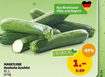 PENNY Marktliebe Deutsche Zucchini Angebot