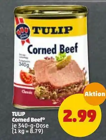 PENNY Tulip Corned Beef Angebot