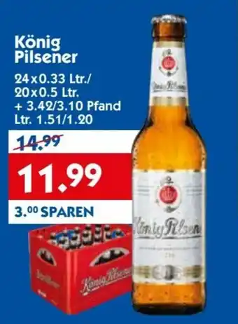 Hol'ab Getränkemarkt König Pilsener 20x0,5L/24x0,33L Angebot