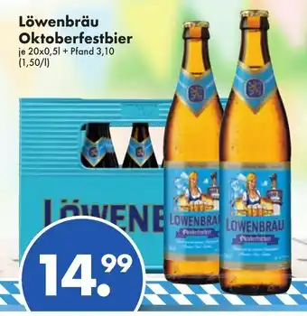 Trink und Spare Löwenbräu Oktoberfestbier 20x0,5L Angebot