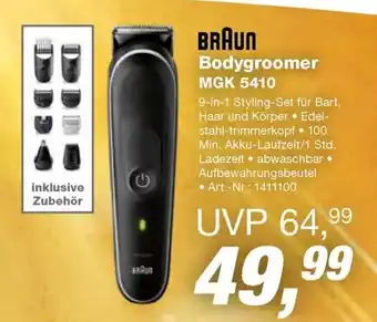 EP BRAUN Bodygroomer MGK 5410 Angebot