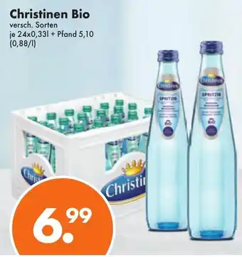 Trink und Spare Christinen Bio 24x0,33L Angebot