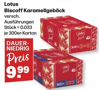 Handelshof Lotus Biscoff Karamellgebäck je 300er-Karton Angebot