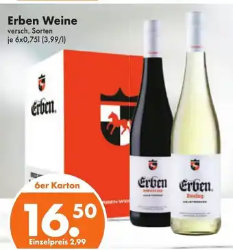 Trink und Spare Erben Weine 6x0,75L Angebot