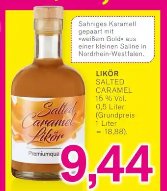 KODi Salted Caramel Likör 500ml Angebot