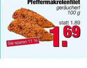 Edeka Scherer Pfeffermakrelenfilet Angebot