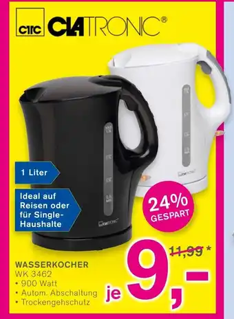 KODi Clatronic WASSERKOCHER WK 3462 Angebot