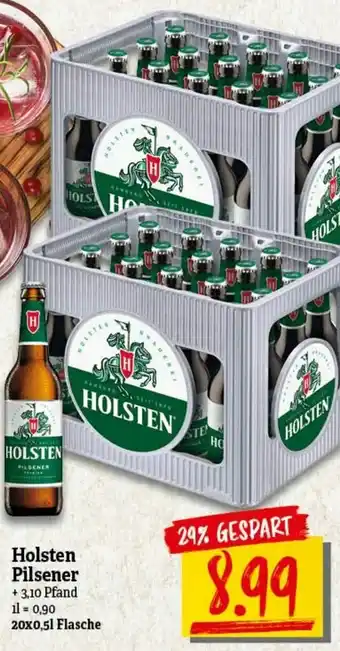 nah & gut Holsten Pilsener 20 x 0,5 L Angebot