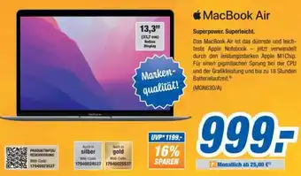 Expert Bening MacBook Air Angebot