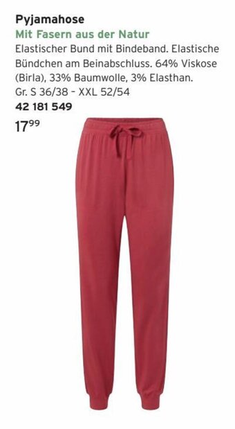 Tchibo Pyjamahose Angebot