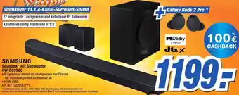 Expert Technomarkt SAMSUNG Soundbar mit Subwoofer HW-Q995GC Angebot