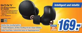 Expert Technomarkt SONY True Wireless Kopfhörer WF-1000XM4 Angebot