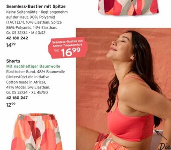 Tchibo Seamless-Bustier mit Spitze Angebot