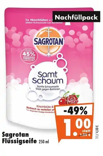 Mäc Geiz Sagrotan Flüssigseife 250 ml Angebot