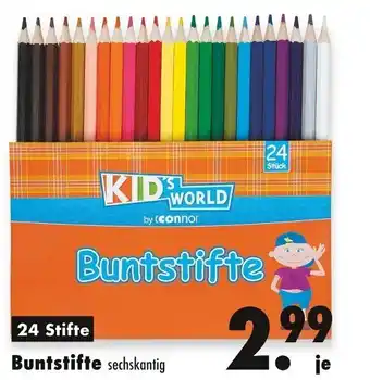 Mäc Geiz Kid's World Buntstifte 24 Stifte Angebot