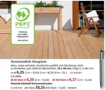 Bauhaus Terrassendiele Douglasie Angebot