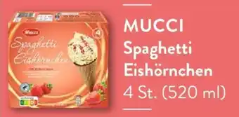 Aldi Süd MUCCI Spaghetti Eishörnchen Angebot