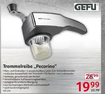 Selgros GEFU Trommelreibe ,,Pecorino" Angebot