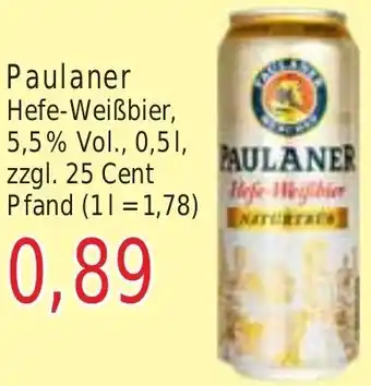 Wiglo Wunderland Paulaner Hefe-Weißbier 0,5 L Angebot