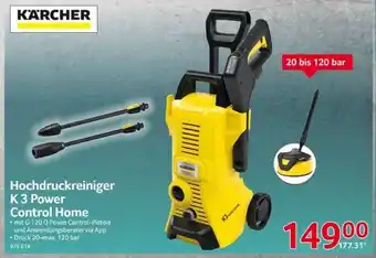 Selgros KÄRCHER Hochdruckreiniger K3 Power Control Home Angebot