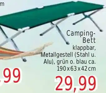 Wiglo Wunderland Camping-Bett Angebot