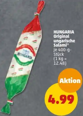 PENNY HUNGARIA Original ungarische Salami 400-g-Stück Angebot