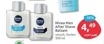 Budni Nivea Men After Shave Balsam 100ml Angebot