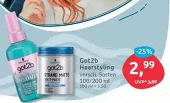 Budni Got2B Haarstyling 100ml/200ml Angebot