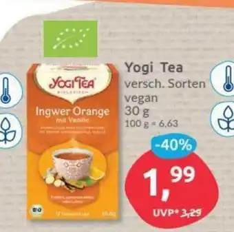 Budni Yogi Tea 30g Angebot