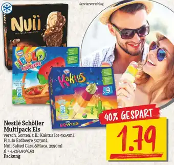 NP Discount Nestlé Schöller Multipack Eis Angebot