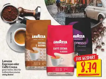 NP Discount Lavazza Espresso oder Caffè Crema 1000g Beutel Angebot