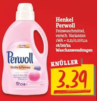 NP Discount Henkel Perwoll Angebot