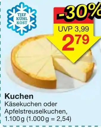 Jawoll Kuchen 1100g Angebot