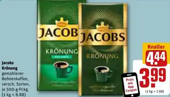 REWE Jacobs Krönung 500 g Pckg. Angebot