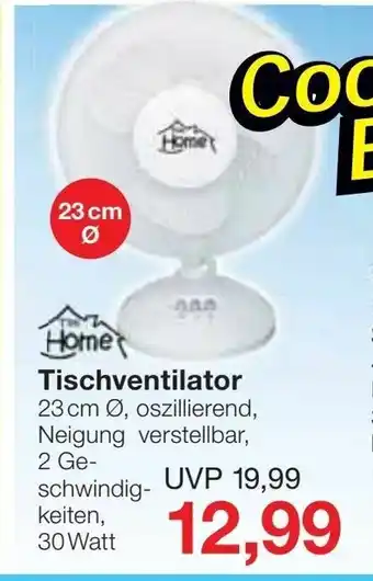 Jawoll Tischventilator Angebot