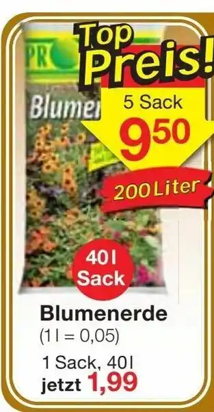 Jawoll Blumenerde 40L Angebot