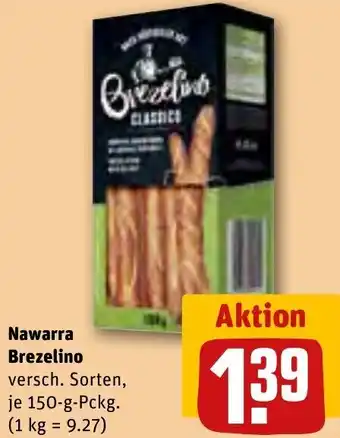 REWE Nawarra Brezelino 150-g-Pckg. Angebot