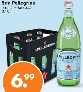 Trink und Spare San Pellegrino 6x1,0 L Angebot