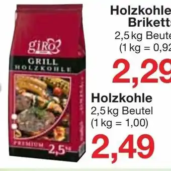 Jawoll Holzkohle 2,5kg Beutel Angebot