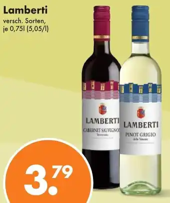 Trink und Spare Lamberti 0,75 L Angebot