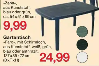 Jawoll Gartentisch Angebot