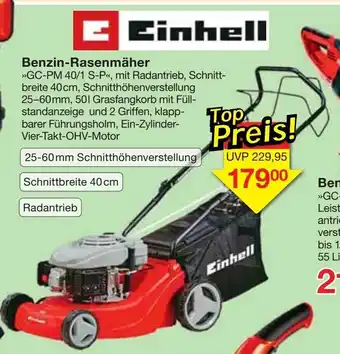 Jawoll Einhell Benzin Rasenmäher GC-PM 40/1 Angebot