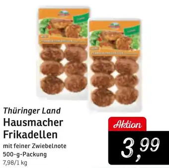 KONSUM Thüringer Land Hausmacher Frikadellen 500-g-Packung Angebot